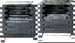Tampilkan detail untuk Josef Hoffmann sofa 2-seater Cubus (1910) Gambar Josef Hoffmann sofa 2-seater Cubus (1910)