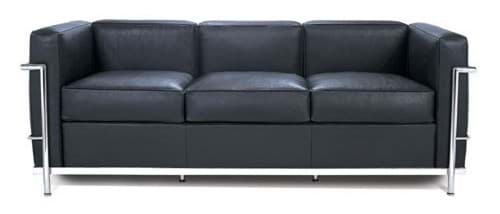 Gambar Le Corbusier LC2 sofa, 3-seater (1929)